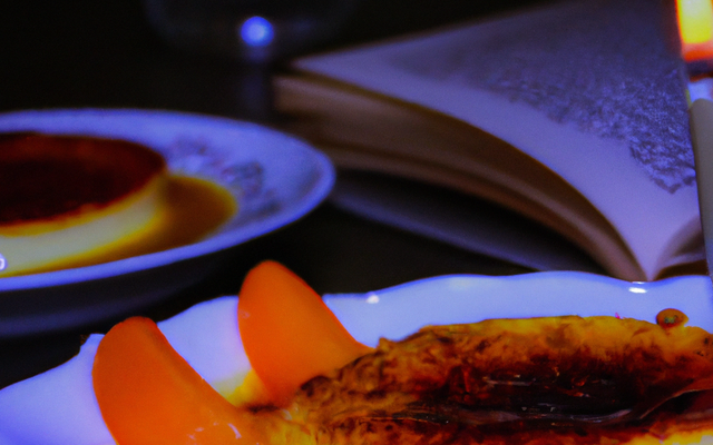 Crème brûlée à l'abricot