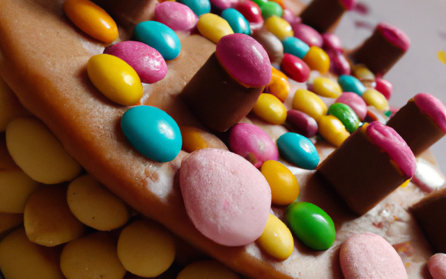 Gâteau aux bonbons