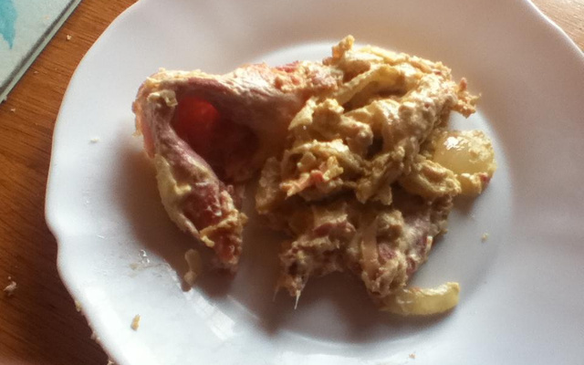 Jambon à la lyonnaise