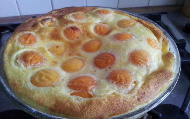 Clafoutis aux abricots facile