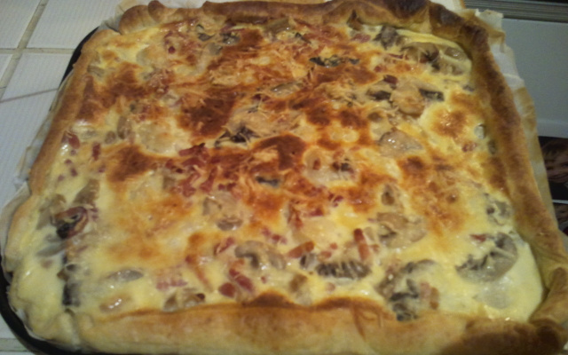 Quiche au chou-fleur