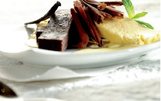 Chocolat moelleux à la crème glacée