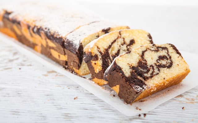 Cake marbré facile