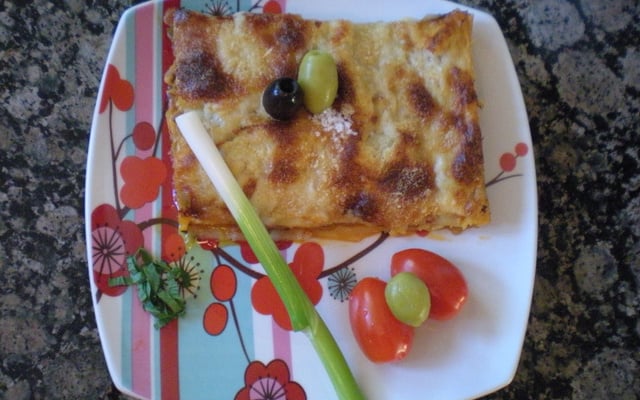 Lasagne bolognaise entièrement maison