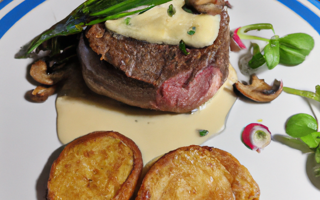 Steak végétal à la tomme de Savoie