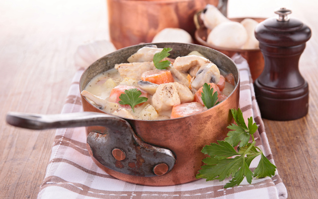 Blanquette de veau crémeuse