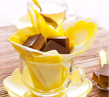Bouchées choco croque au caramel