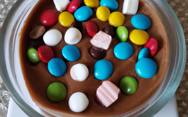 Mousse au chocolats et smarties