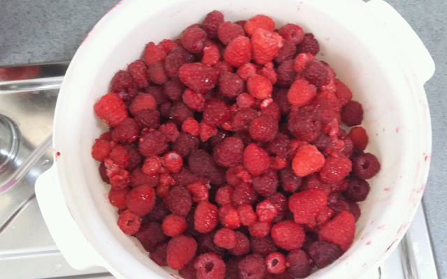 Tarte aux framboises facile et rapide