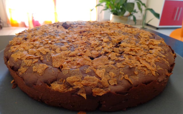 Gateau au chocolat en poudre