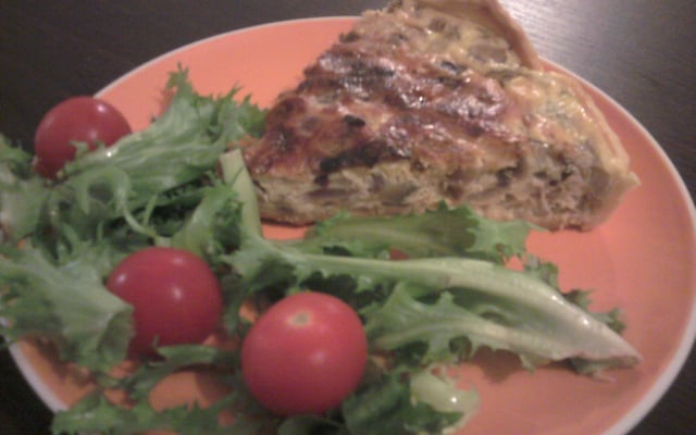 Tarte aux oignons moelleuse