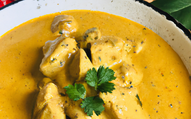 Poulet coco curry