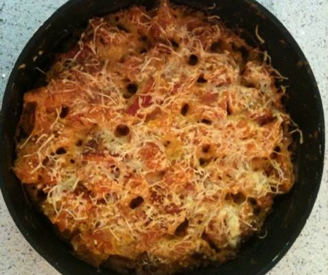 Gratin de potimarron au lait de coco