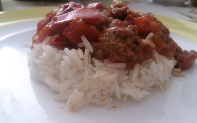 Petits volcans de riz en éruption !