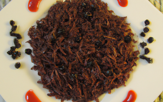 Riz noir épicé au chocolat noir