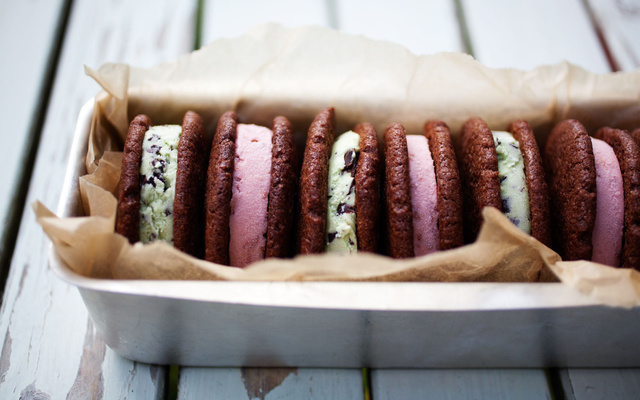 Sandwich à la crème glacée