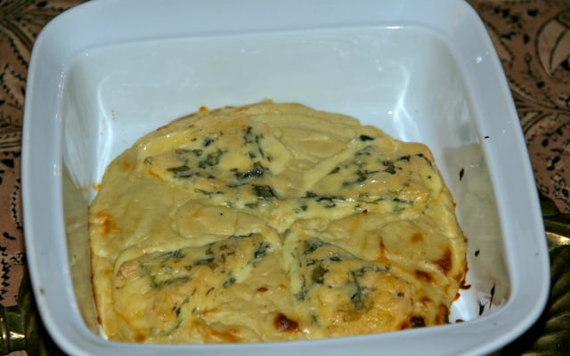 Purée d'artichauts à la Fourme d'Ambert