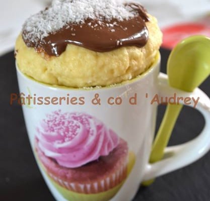 Mug-cake coco / chocolat