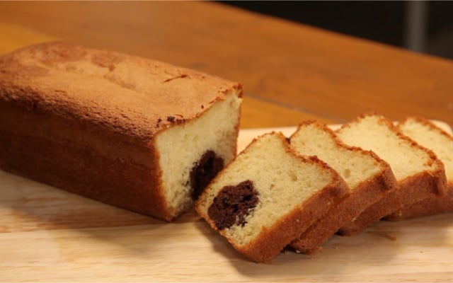 Cake surprise vanille-chocolat