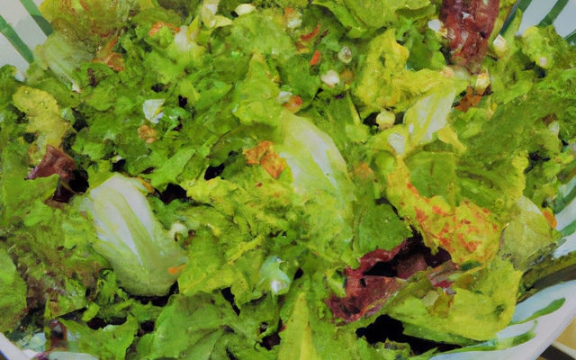 Salade à la pimprenelle