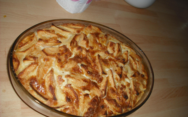 La flognarde aux pommes