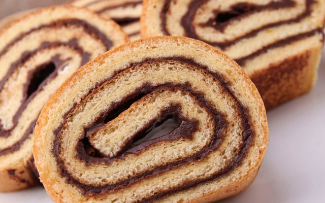 Biscuit roulé au Nutella