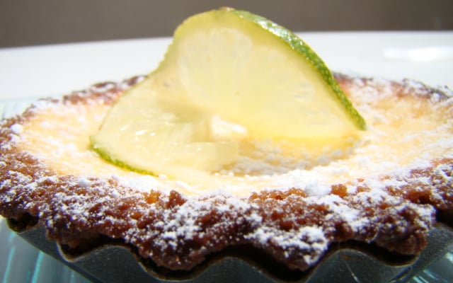 tartelette spéculoos - citron vert