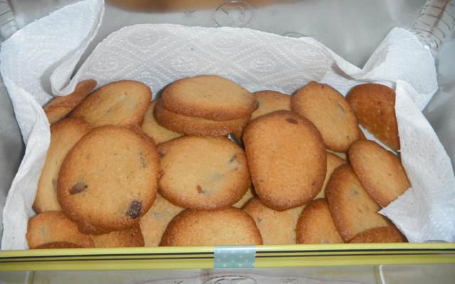 Cookies au beurre de cacahuetes et pépites de chocolat