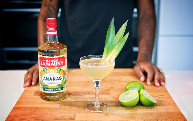 Daiquiri avec Maison La Mauny Ananas