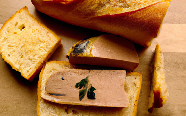 Foie gras et pain de campagne