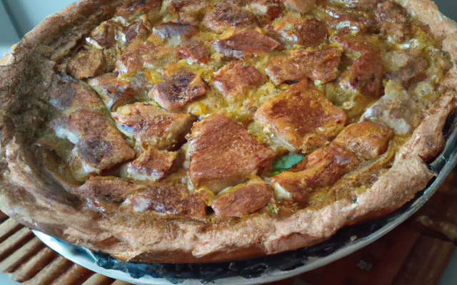 Tourte au poulet marocaine