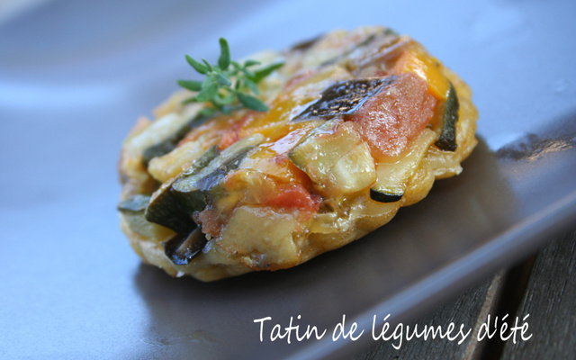 Tatin de légumes d'été