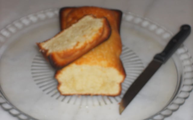 Cake au yaourt et sirop d'ananas