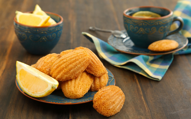 Madeleines au citron très faciles
