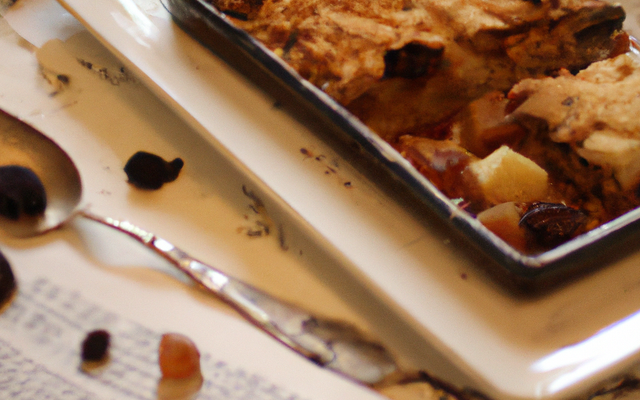 Crumble pommes-raisins