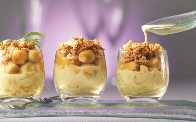 Crumble de Saint-Jacques à la citronnelle