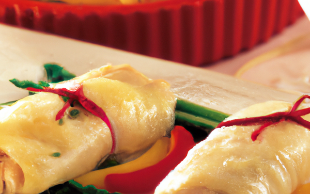 Papillotes de poulet au brie