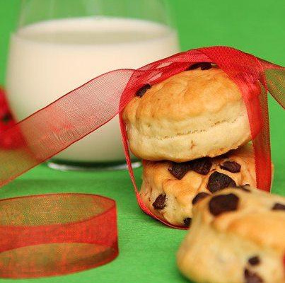 Scones aux pépites de chocolat