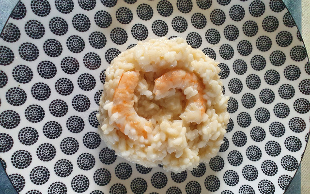 Risotto aux crevettes économique