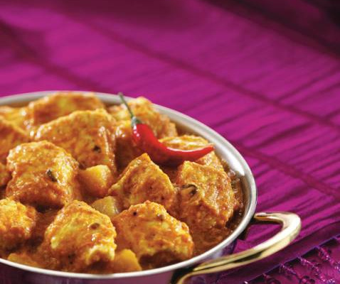 Curry de poulet sauce et pommes de terre (Murgh Aloo Masala)
