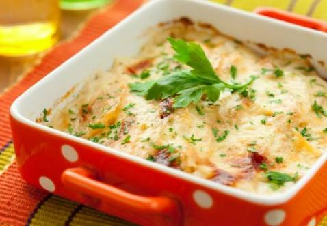 Gratin façon raclette