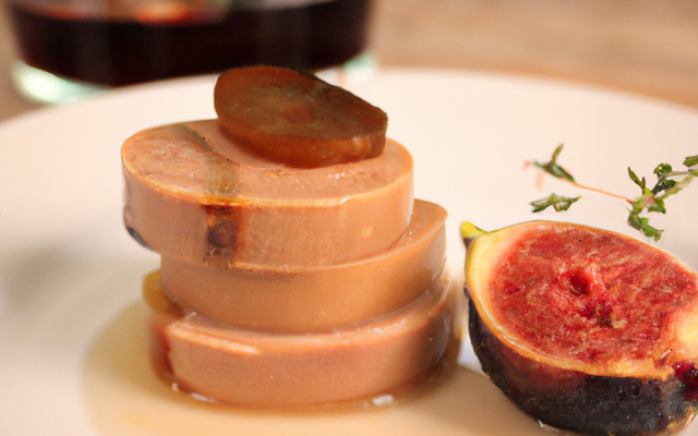 Terrine de foie gras figues et cognac