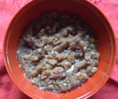Confiture d'oignons à la bière