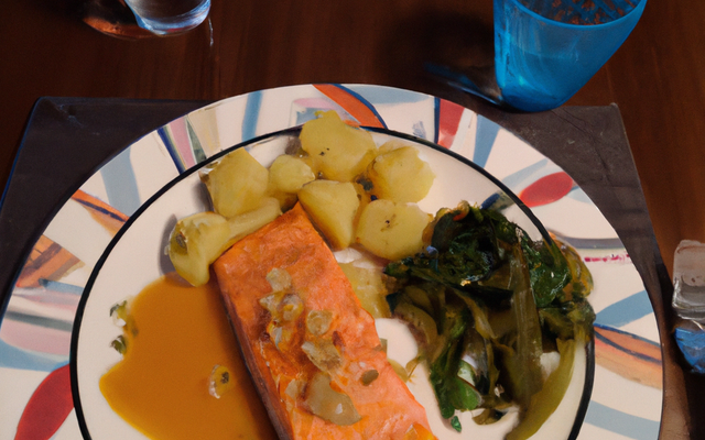 Saumon au cidre maison