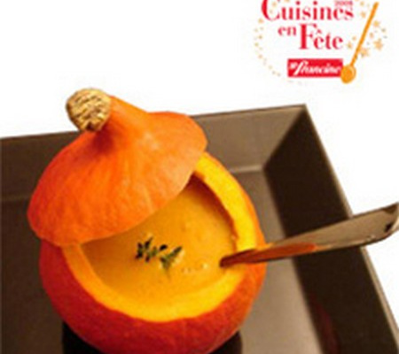 Velouté de potimarron au faitout