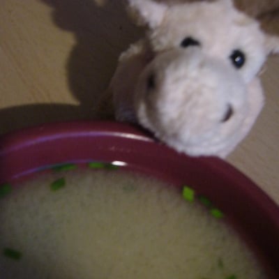 Velouté de pois cassés à la suédoise