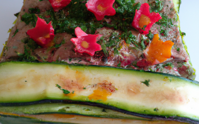 Terrine de courgettes économique