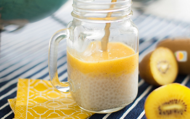 Perles d’Australie au kiwi jaune