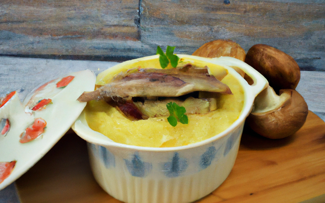 Parmentier de canard en cocotte