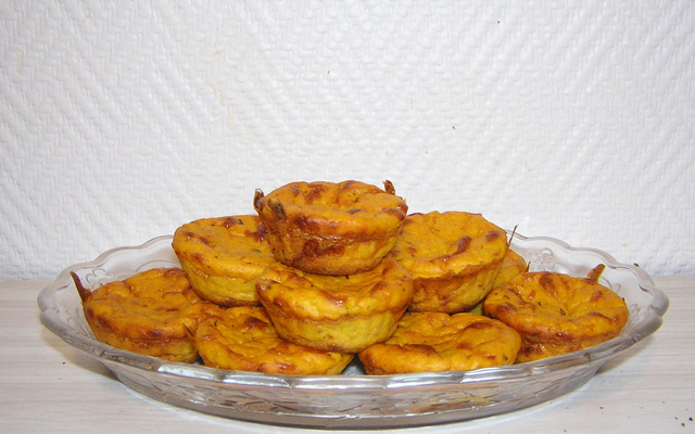 Fondants de potimarron épicés
